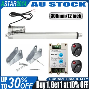 Heavy Duty 12" DC Linear Actuator 100KG/1000N/220LBS Max Lift 12V Electric Motor - Picture 1 of 20