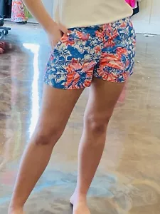 Lilly Pulitzer Buttercup Pop Pop Glow Shorts Größe 4 Rarität - Bild 1 von 3