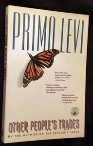 Other People's Trades Primo Levi 1989 1st English Language PBk NEAR FINE - Imagen 1 de 1