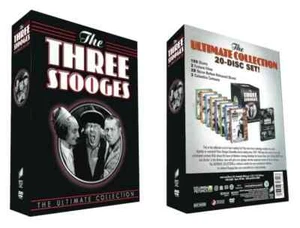 Three Stooges : The Complete Series Collection (DVD 20 disques) Région 1 NEUF - Photo 1/1
