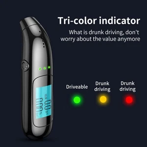 USB Alcohol Tester Rechargeable BAC Meter High-sensitivity Thermal Sensor - Picture 1 of 12