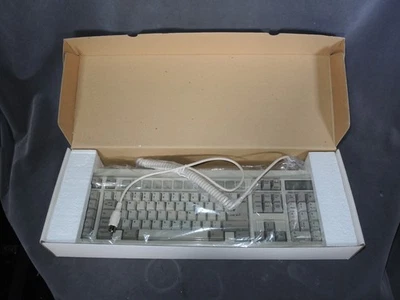NOS 1980's Clicky Keyboard for 8086, 80286, 80386 COMPUTER NAN TAN 101 KEYS IBM - Image 1 of 4