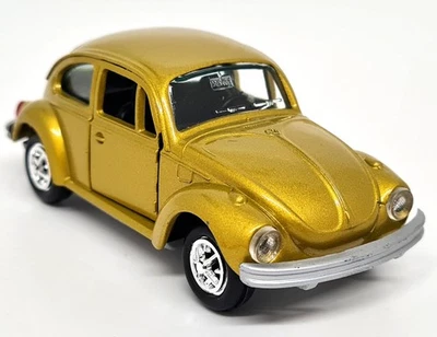 Coche modelo diecast Gama 1/43 VW-Kafer 1302 Volkswagen Beetle Gold 1104  Foto 1 de 4