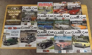 Car magazines, lot of 13, Hemmings Classic Car/Muscle Machines/Street Rodder/G&D - Picture 1 of 14
