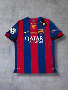 2015 Barcellona Messi #10 Retro Maglie da calcio SIZE M - Imagen 1 de 16