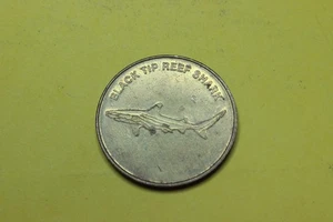 2016-TOKEN-MEDAGLIA-PUNTA NERA SQUALO BARRIERA CORALLINA-AUSTIN/SAN ANTONIO ACQUARIO - Foto 1 di 2