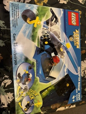NEW LEGO RETIRED Action Wheelers Helicopter Rescue 2909 - Image 1 of 3