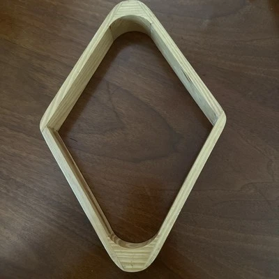 SportCraft Nine Ball Rack Modelo Bolas de Billar Piscina Madera Foto 1 de 4