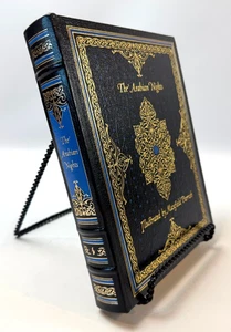 Easton Press The Arabian Nights Leather Illustrated Parrish 1996 Leather HC VG - Foto 1 di 5