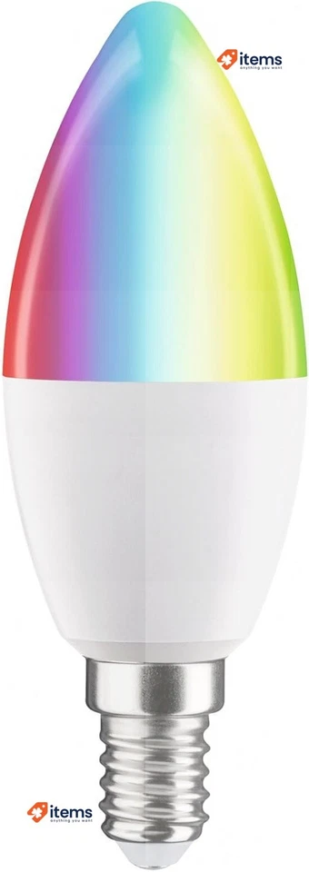 Paulmann 29146 Estándar 230V Casa Inteligente Zigbee Bombilla LED E14 470lm-230 - Imagen 1 de 1
