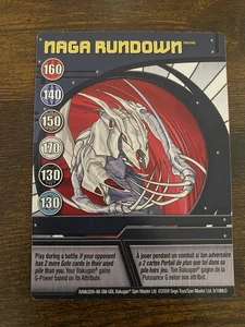 Bakugan Fähigkeitskarte - Naga Rundown 9/18McD McDonalds Exclusive - Bild 1 von 3
