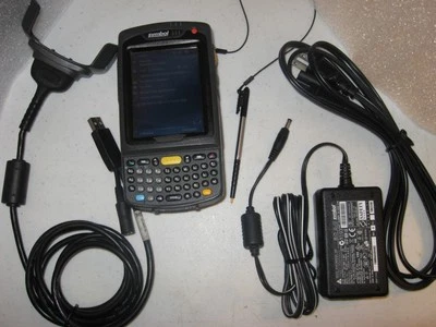 SYMBOL MOTOROLA MC7090-PU0DCQFA7WR 1D BARCODE SCANNER QWERTY WI-FI 128MB MC70 - Image 1 of 4