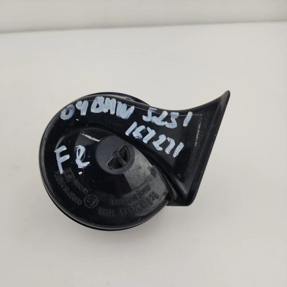 2004-2010 Fits BMW 525i 528i 530i 535i 550i E60 Low Tone Note Signal Horn Oem - Image 1 of 4