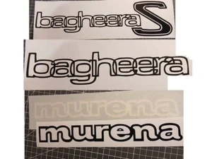 Aufkleber MURENA BAGHEERA Matra Monogramm vorne hinten - Bild 1 von 13