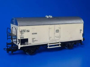 MARKLIN H0 - 4415 - Refrigerator Car White - artificially aged / EXC - Picture 1 of 4