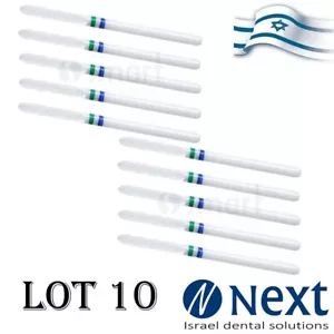 Lot X10 Dental Lab Ceramic Cutters Bur Israel jewelry acrylic nail Coarse 3 - Picture 1 of 3