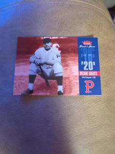 2006 Fleer Greats of the Game Decade Pie Traynor Pittsburgh Pirates #DEC-PT - Picture 1 of 2