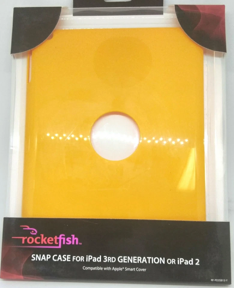 Rocketfish RF-PD3SB13-Y Snap Case for iPad 2 and iPad (3rd Generation)  - Image 1 of 4