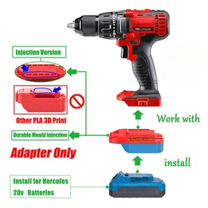 1 Adapter for Bauer 20V Cordless Tools, fits Hercules 20V Battery - Adapter Only - Picture 1 of 6
