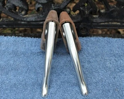 NOS CAMPAGNOLO NUOVO RECORD BRAKE LEVERS SHIELD HOODS ALL EXCELLENT CONDITION - Image 1 of 4