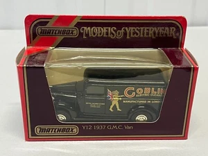 Matchbox Models of Yesteryear Y-12 1937 GMC Van Goblin 1:45 Scale Diecast Boxed - Picture 1 of 7