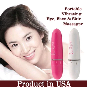 Mini bolso de ojos masajeador facial vibratorio para ojos removedor de ojeras - Imagen 1 de 5