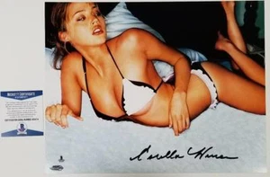 model & actress ESTELLA WARREN autograph signed 11x14 Photo BAS COA Beckett auto - Picture 1 of 1