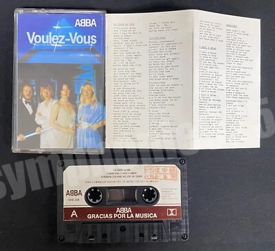 ABBA VOULEZ-VOUS TAIWAN LTD 10 TRACKS CASSETTE TAPE FRIDA BJORN AGNETHA RARE - Image 1 of 4