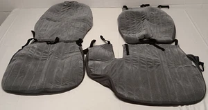 Toyota Tacoma Pick Up 95-00 Gray Bench 1st Row Manual Shift Custom Seat Covers - Picture 1 of 11