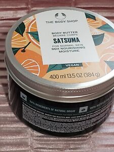 The Body Shop SATSUMA Body Butter 13.5 Oz/400ml  Bonus Size