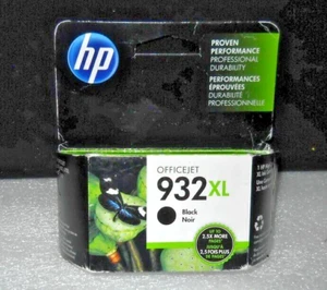 Genuine HP 932XL Black Ink Cartridge, Sealed Box Exp. Oct 2016 - Picture 1 of 3