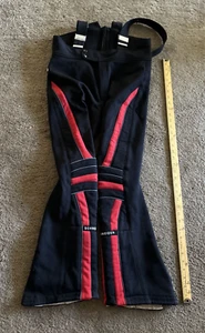tuta pantaloni sci snowboard lana austriaca SCHNEIDER vintage anni 80 bavaglini uomo S - Foto 1 di 17