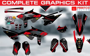 BETA RR X TRAINER 125 200 250 300 450 2013-2025 complete graphics kit 21 mil - Picture 1 of 9