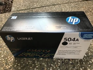 Original HP 504A Druckerpatrone - CE250A - Schwarz - für CP3525, CM3530 - Neu - Bild 1 von 3