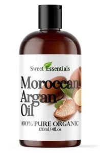 Organic Premium Moroccan Argan Oil | 4oz | Imported From Morocco | 100% Pure - Picture 1 of 4