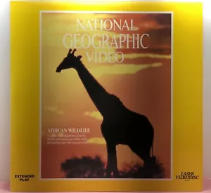 LD LASERDISC “National Geographic African Wildlife” Extended Play Stereo VL1050 - Picture 1 of 2