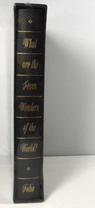 The Folio Society What are the Seven wonders of the World slipcase sealed 2005 - Picture 1 of 7