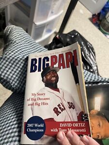 David Ortiz ( Big Papi ) Autographed Chapter Book 