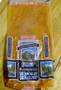 RAR Vintage 80er Jahre ARNOLD'S BAKERY Plastik Brottüte ALTE LEBENSMITTELVERPACKUNG Backen - Bild 1 von 3