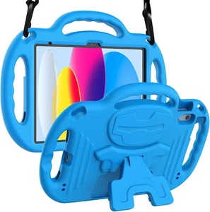 Kids Case for iPad 10th Generation 10.9 Inch 2022, iPad 10.9 Case 10th Blue - Picture 1 of 9