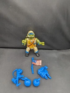 Figura de acción TMNT Teniente Leonardo Playmate Toys 1991 Teenage Mutant Ninja - Imagen 1 de 2
