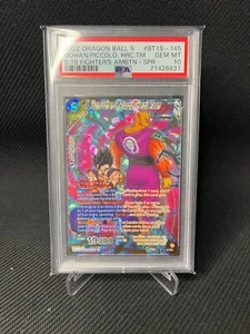 Dragon Ball Super Son Gohan & Piccolo, Heroic Team BT19-145 SPR PSA 10 Gem Mint - Picture 1 of 2