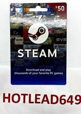 $50 Steam Valve Gift Card 