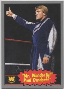 2012 Topps Heritage WWE Paul Orndorff #52 RARE SILVER PARALLEL - Picture 1 of 1