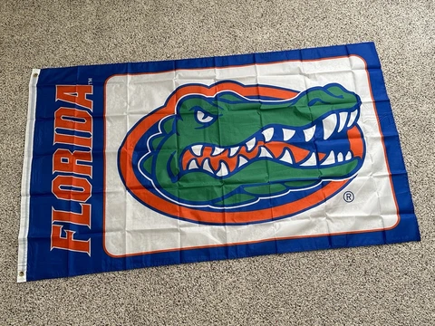 Florida Gators Flag ~ Large 3'X5' University of Florida NCAA FAST US Shipping Cover