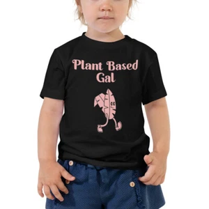 plant based Toddler Short Sleeve Tee - Picture 1 of 4