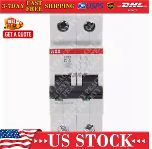 NEW ABB S202-C4 Micro circuit breaker #DW - Picture 1 of 2