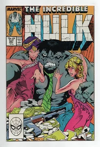 El Increíble Hulk #347 (1988) En estado bastante bueno 1ª aplicación de Joe Fixit 1ª Marlo Chandler - Imagen 1 de 2