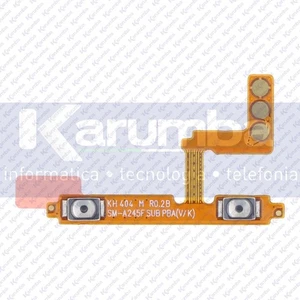 FLAT FLEX SAMSUNG GALAXY A25 A256 LAUTSTÄRKETASTE BUTTON LAUTSTÄRKEWAAGE - Bild 1 von 1