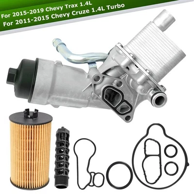 Oil Cooler Filter Housing for Chevrolet Cruze Sonic Trax Buick Encore 1.4L Turbo Foto 1 de 4